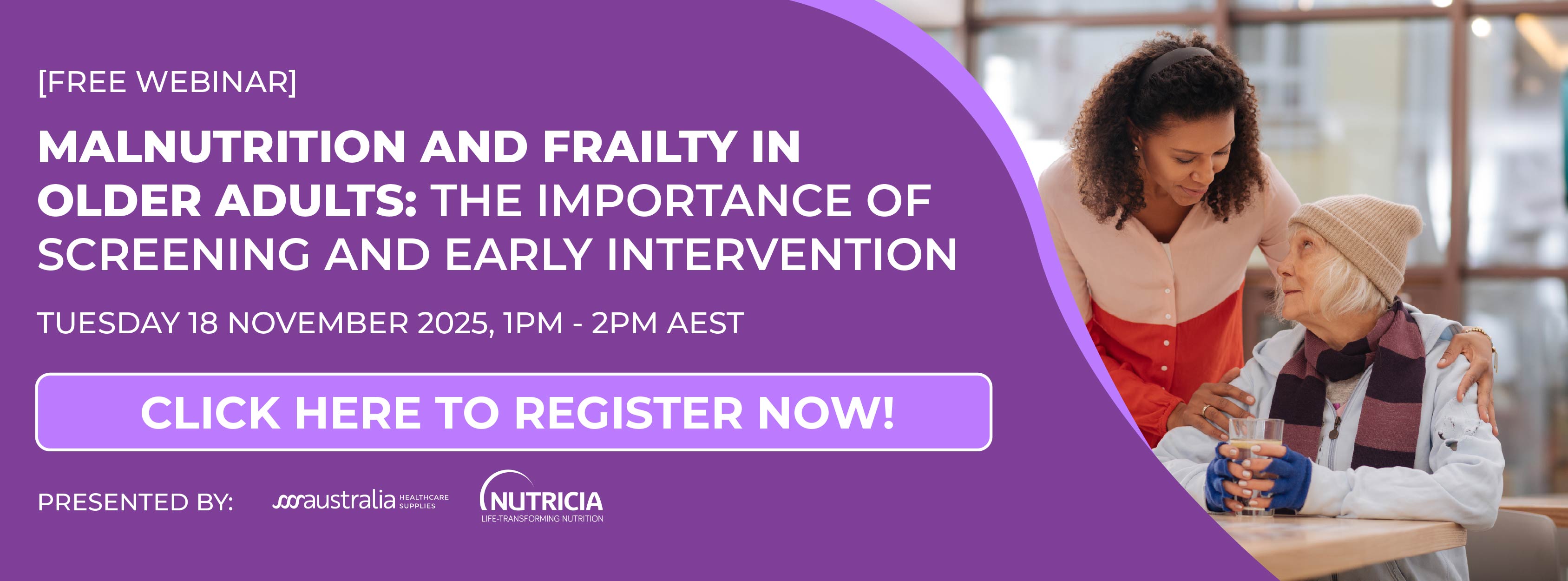 Malnutrition and Frailty in Older Adults Webinar